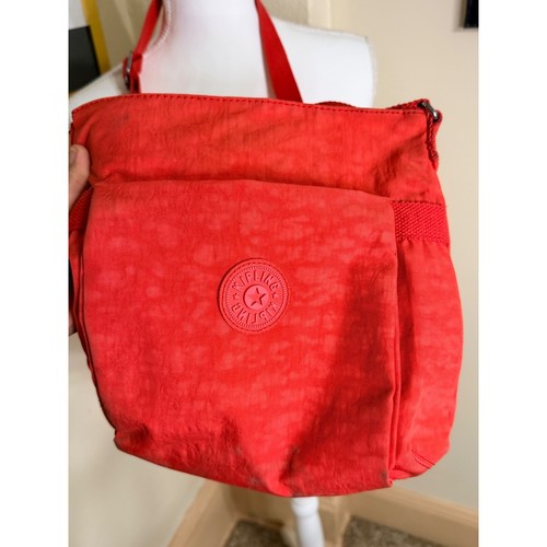 Kipling red crinkle - kipling, nylon